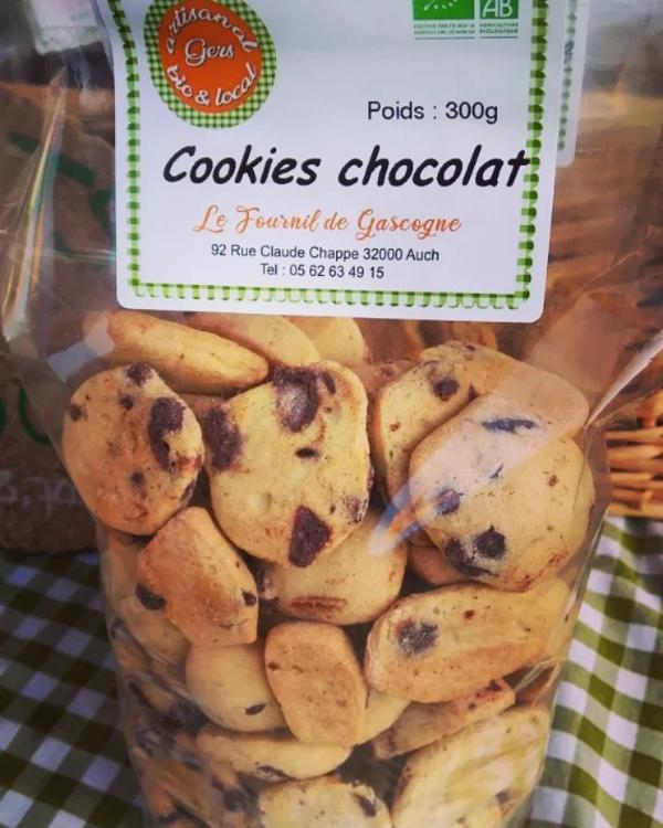 Cookies chocolat bio