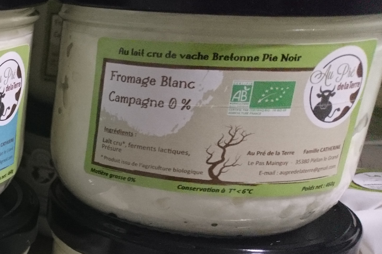 Fromage blanc lissé 0 %