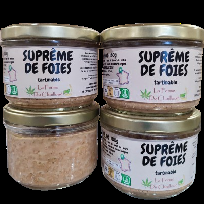 Suprême de foies 180g