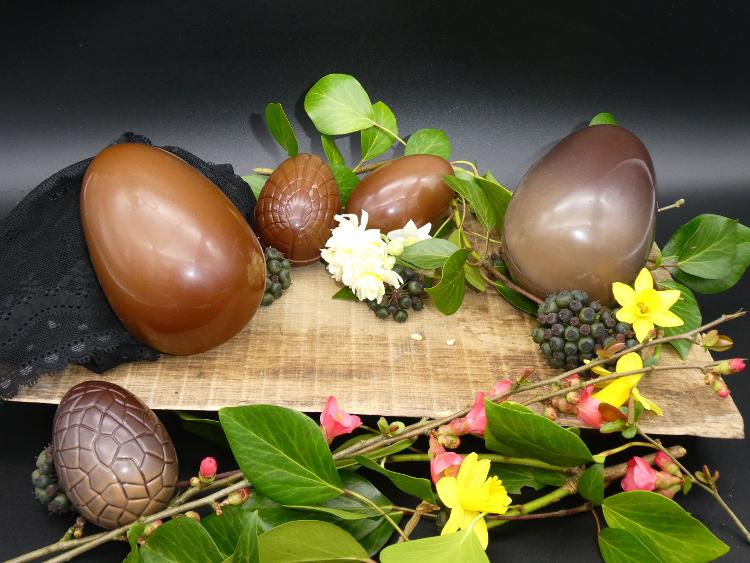 Oeuf (12,5cm) Chocolat Dulcey