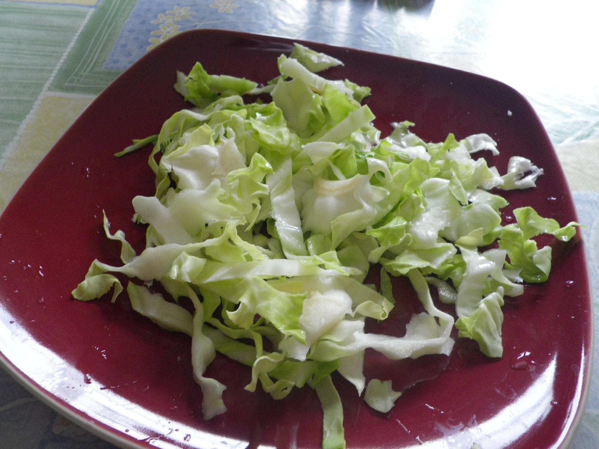 Salade de chou coeur de boeuf