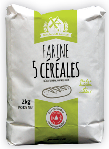 farine 5 céréales [Minoterie de Courçon]