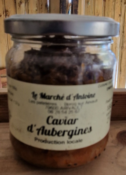 Caviar d'Aubergine [Le marché d'Antoine]