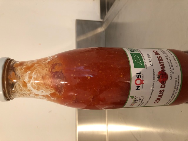 Coulis de Tomate bio  4.80 ¤ 75cl