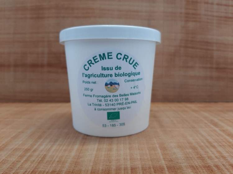 Crème crue