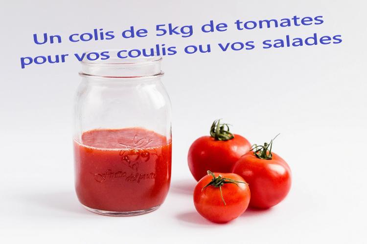 Tomates pour coulis (5kg)