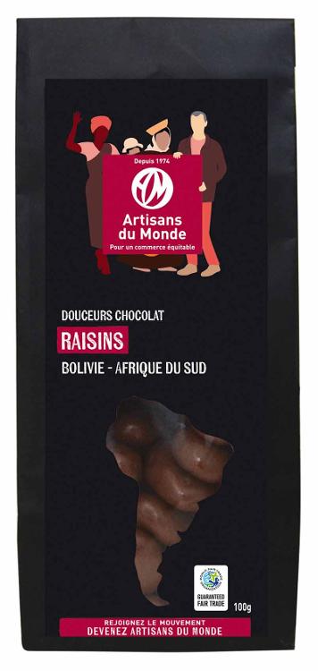 Douceurs chocolat raisins