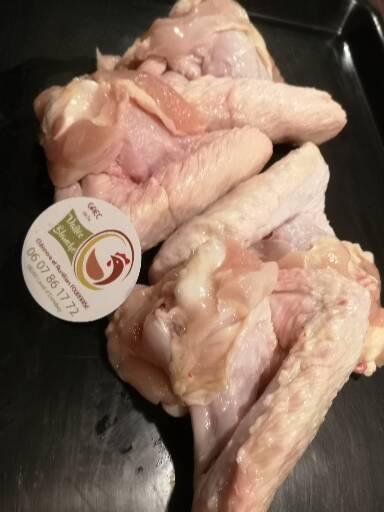 4 Ailes de poulets fermiers Gaec de la Vallée Blanche