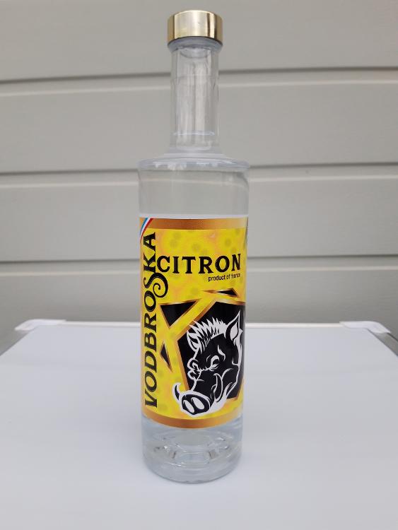 VODBROSKA CITRON ( Vodka de campagne) 42° O'Canel Warnecourt