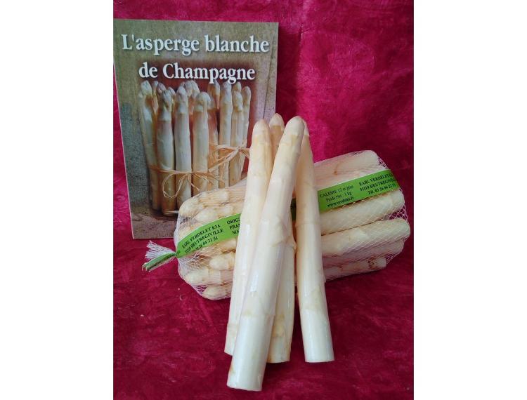 Asperges blanches "Grosses" 1kg