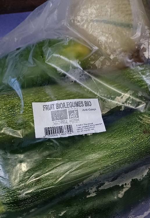 SAC Anti-Gaspi Légumes et fruits BIO 4 kg environ Florence et Lionel Thiry