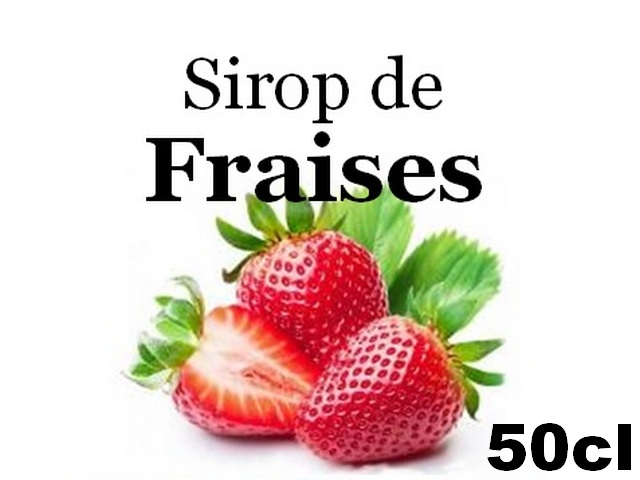 Sirop Fraise 50cl