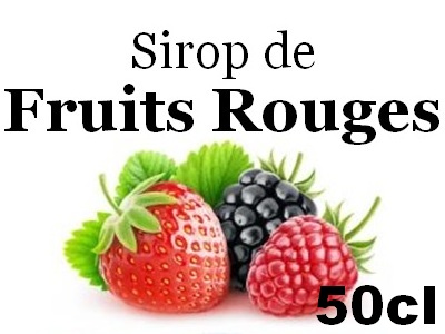 Sirop de Fruits Rouges 50cl