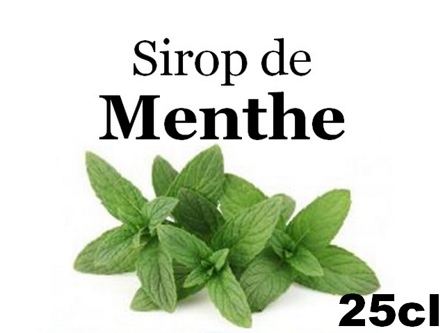 Sirop Menthe 25cl