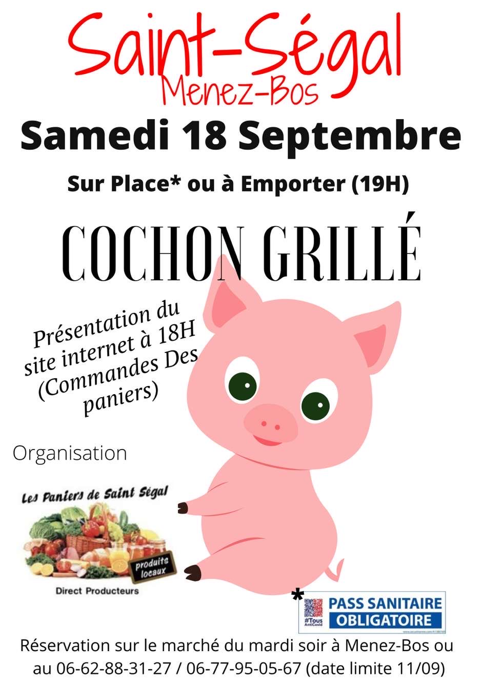 Cochon grillé 18 Sept 2021