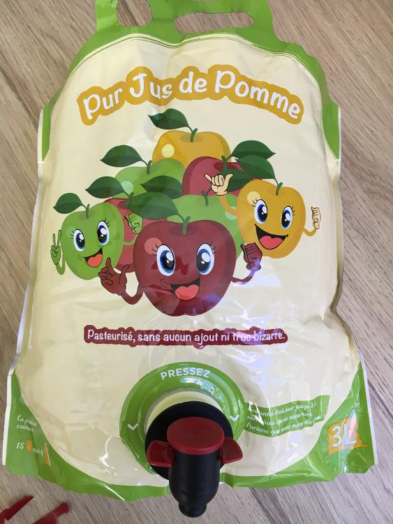 Jus de Pomme APE 100% fruits Pouch de 3 L