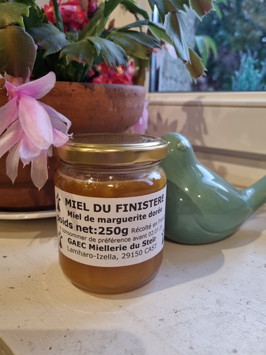 Miel de marguerite dorée 250 grs