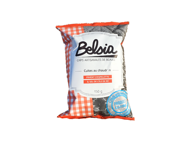 Chips Belsia au piment d'Espelette