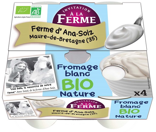 Fromages blancs x4