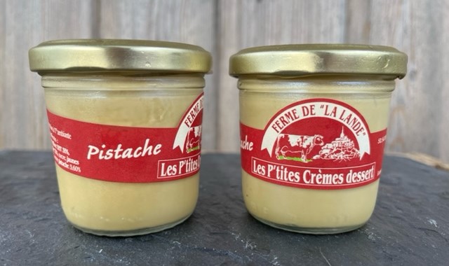 Crème dessert Pistache