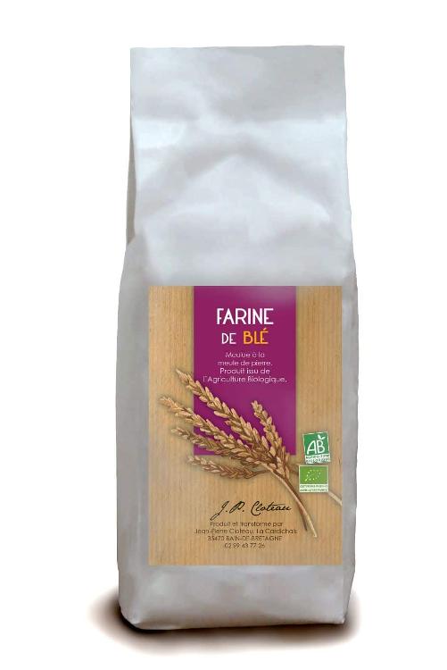 Farine de blé semi-complète T80