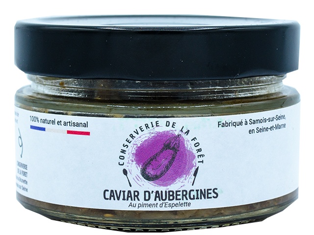 Tartinable Caviar aubergines