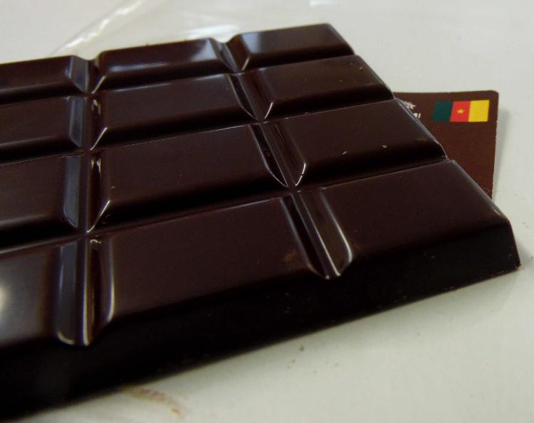 Tablette Chocolat Noir Du Cameroun 73% De Cacao