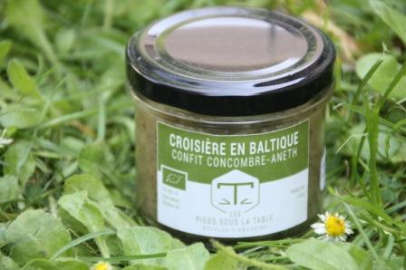 "Croisière En Baltique" - Confit Concombre-Aneth-EURL LES PIEDS SOUS LA TABLE- retiré