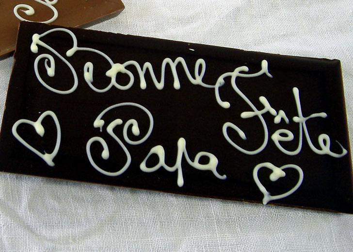 Tablette Chocolat Noir Bonne Fête Papa