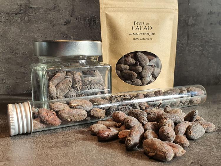 Fèves de cacao de Martinique