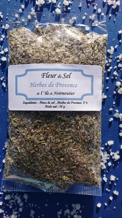Fleur De Sel - Herbes De Provences - 50g