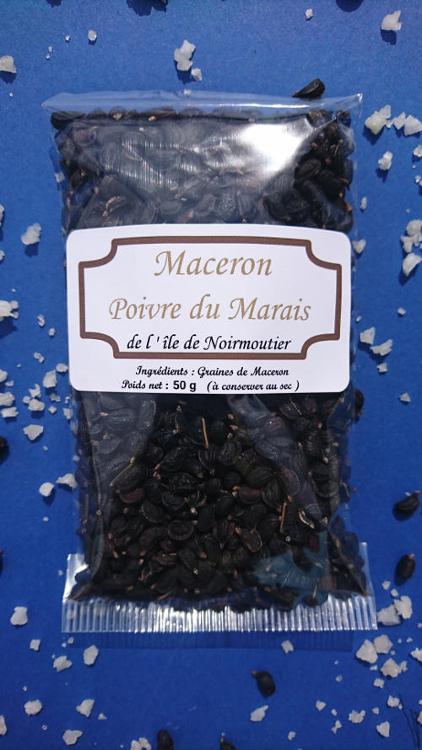 Maceron graines Poivre du Marais salant - 50 g
