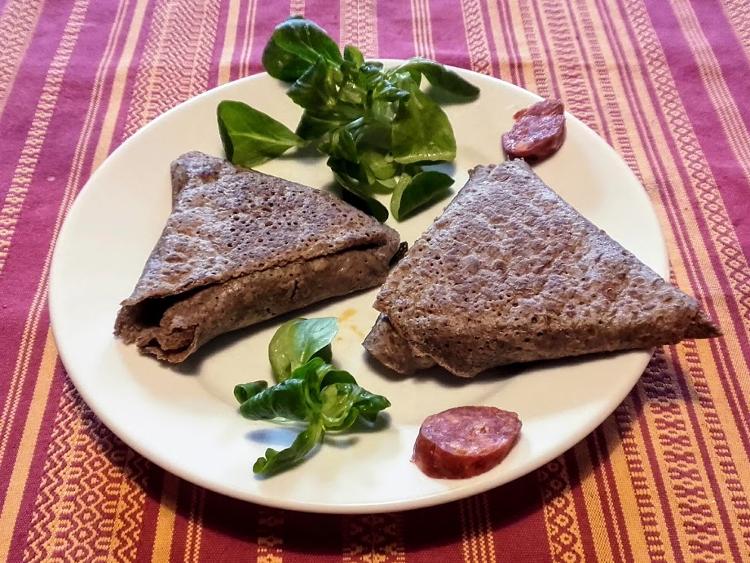 Samoussa de Blé-Noir - Chorizo & Choux-Kale