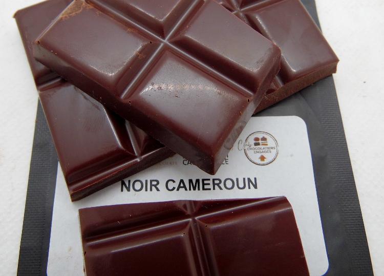 Tablette Chocolat Noir Du Cameroun 66% De Cacao