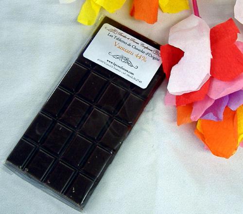 Tablette Chocolat Lait Du Vanuatu 44% De Cacao