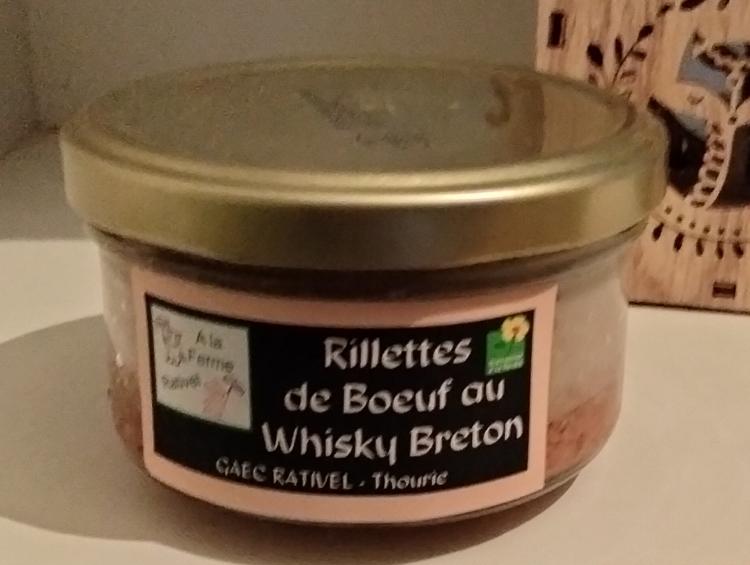 Rillette boeuf au whisky Breton