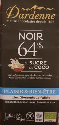 Chocolat noir 64 %