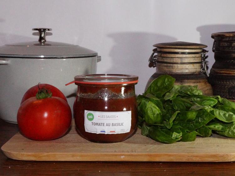 Sauce tomate au basilic