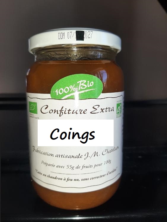 Confiture de coings Bio ( COCCHAT420 )