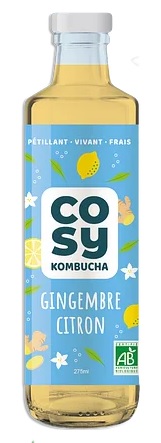Kombucha Gingembre Citron 27.5 cL