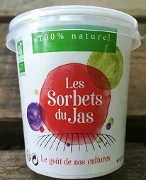 Sorbets et Crèmes Glacées BIO Lot de 4 Pots de 125 ml