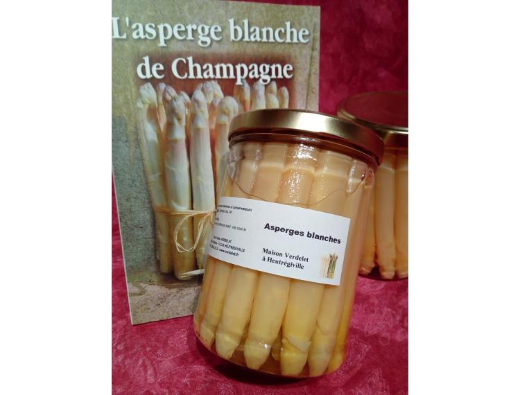 Bocal asperges blanches 800g