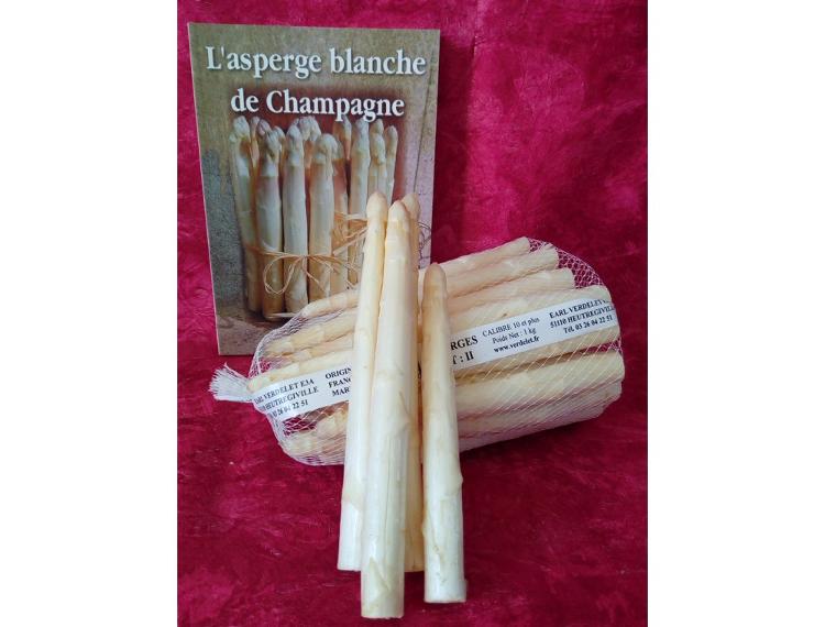 Asperges blanches "Moyennes" 1kg