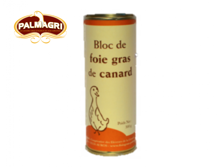 Bloc de foie gras de canard pour 5-6 personnes