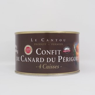 Confit de canard du Périgord 4 cuisses