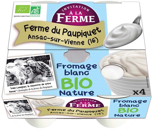Fromage blanc Bio Nature 4x100g