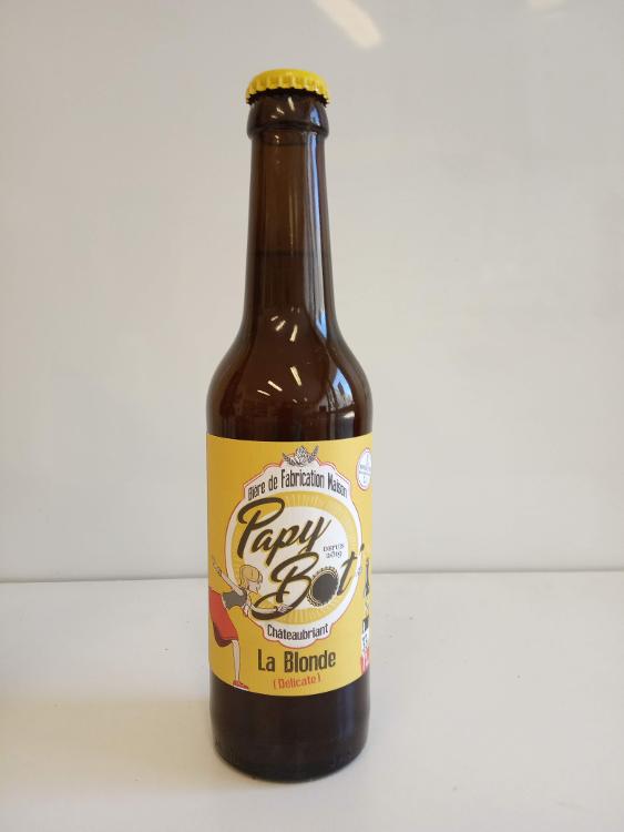 Bière Blonde Papy Bot