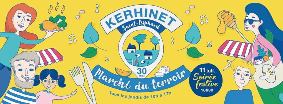 Soirée Anniversaire des 30 ans du marché de Kerhinet