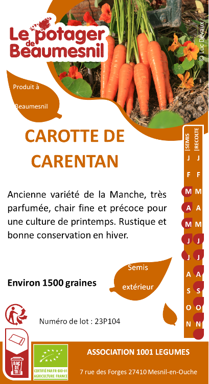 Carotte de Carentan