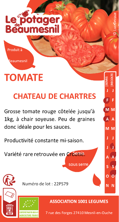 Tomate chateau de Chartres